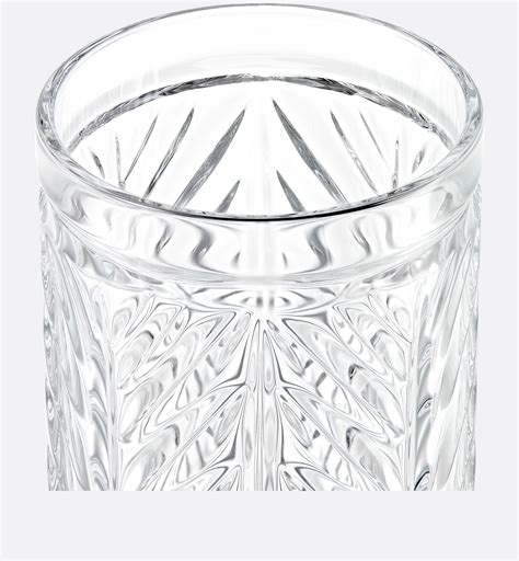 Shot Glass Transparent Chevrons 